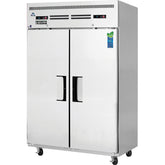 Everest ESRF2A,  49 3/4" 2 Door (1/2 Ref & 1/2 Fzr) Dual Temp